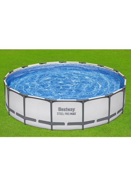 Bestway® Steel Pro Max™ 56488 Prefabrik Yer Üstü Havuz Seti 4,57 M x 1,07 M