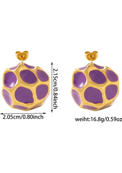 Küpe Kadın Fransız Retro Niş Kişilik ile Mizaç Küpe Küpe (Yurt Dışından)