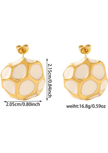 Küpe Kadın Fransız Retro Niş Kişilik ile Mizaç Küpe Küpe (Yurt Dışından)