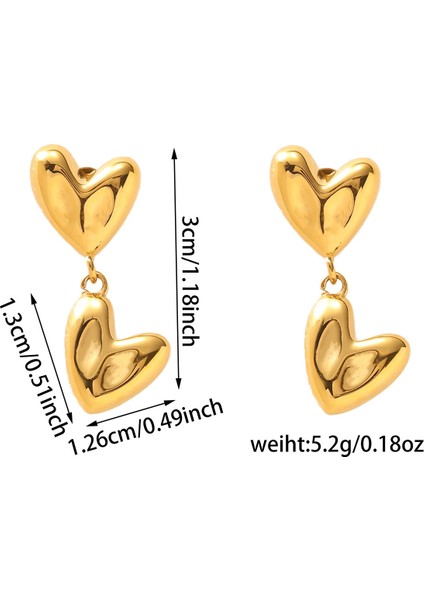 Küpe Kadın Fransız Retro Niş Kişilik ile Mizaç Küpe Küpe (Yurt Dışından)