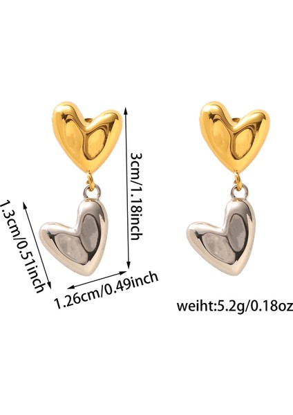 Küpe Kadın Fransız Retro Niş Kişilik ile Mizaç Küpe Küpe (Yurt Dışından)