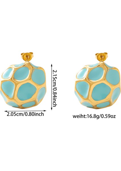 Küpe Kadın Fransız Retro Niş Kişilik ile Mizaç Küpe Küpe (Yurt Dışından)