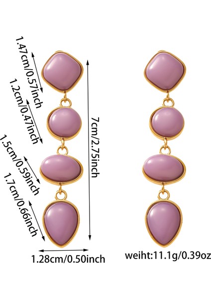 Küpeler Kadın Basit Mizaç Küpeleri (Yurt Dışından)