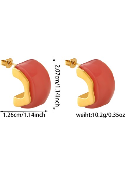 Küpe Kadın Fransız Retro Niş Kişilik ile Mizaç Küpe Küpe (Yurt Dışından)