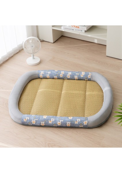 Ilkbahar ve Yaz Köpek Serin Köpek Kulübesi Dört Mevsim Serin Mat Mat Kedi Kumu (Yurt Dışından)