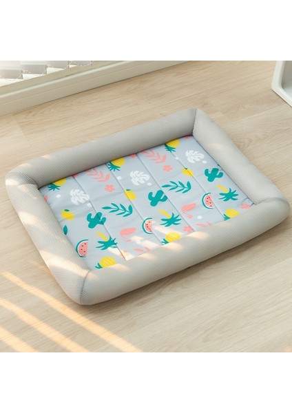 Ilkbahar ve Yaz Köpek Serin Köpek Kulübesi Dört Mevsim Serin Mat Mat Kedi Kumu (Yurt Dışından)