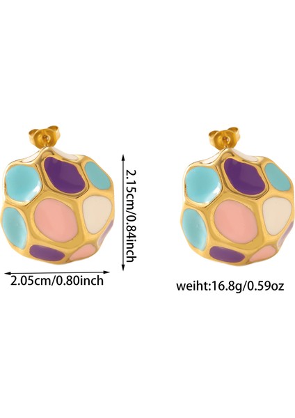 Küpe Kadın Fransız Retro Niş Kişilik ile Mizaç Küpe Küpe (Yurt Dışından)