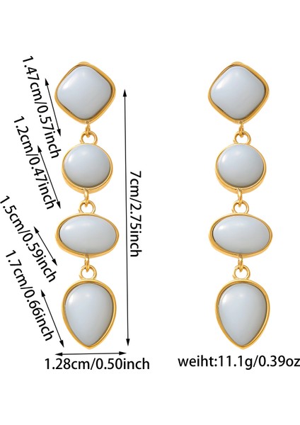 Küpeler Kadın Basit Mizaç Küpeleri (Yurt Dışından)