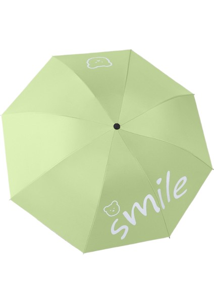 Manuel Şemsiye Çift Kullanımlı Yağmur ve Güneşli Şemsiye Çocuk Karikatür Güneş Şemsiyesi Sevimli Güneş Kremi Vinil Şemsiye (Yurt Dışından)