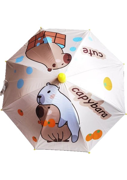 Ilkokul Öğrencileri Için Vinil Çocuk Şemsiyeleri Dijital Baskı Patchwork Desen Sevimli (Yurt Dışından)
