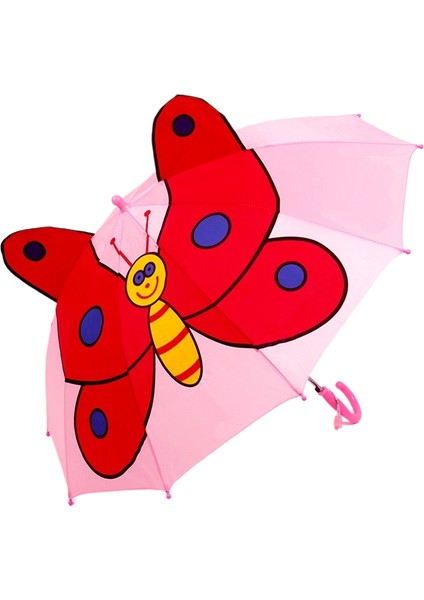 Çocuk Şemsiyesi Öğrenciler Çocuk Şemsiyesi Güneşlik Uzun Saplı Karikatür Sevimli Şemsiye Yürümeye Başlayan Çocuk (Yurt Dışından)