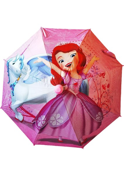 Ilkokul Öğrencileri Için Vinil Çocuk Şemsiyeleri Dijital Baskı Patchwork Desen Sevimli (Yurt Dışından)