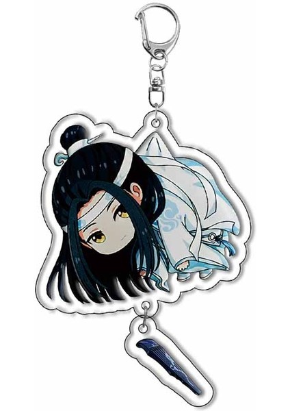 Akrilik Anahtarlık Kolye Ucu Roman Anime Çevre Birimi (Yurt Dışından)