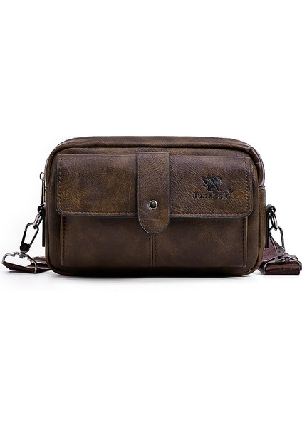 Erkek Debriyaj El Çantası El Klipsi Erkek Çantası Iş Çantası Büyük Kapasiteli Eğlence Crossbody Çanta Sokak Trendi Omuz Çantası (Yurt Dışından)