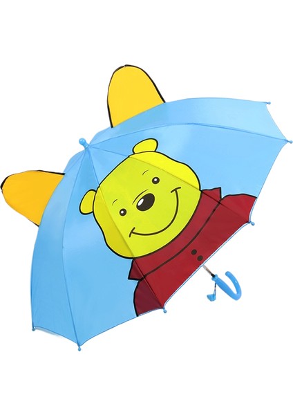 Çocuk Şemsiyesi Öğrenciler Çocuk Şemsiyesi Güneşlik Uzun Saplı Karikatür Sevimli Şemsiye Yürümeye Başlayan Çocuk (Yurt Dışından)