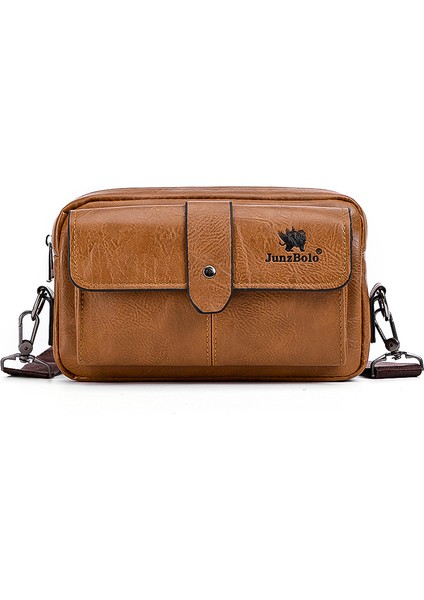 Erkek Debriyaj El Çantası El Klipsi Erkek Çantası Iş Çantası Büyük Kapasiteli Eğlence Crossbody Çanta Sokak Trendi Omuz Çantası (Yurt Dışından)