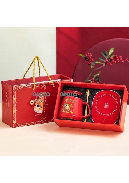 Yeni Pratik Seramik Kupa Yanında Hediyelik Kahve Kurı (Yurt Dışından)