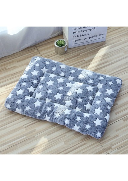 Kalınlaştırılmış Peluş Mat Kedi Kumu Kedi Uyku Matı Köpek Kulübesi Pamuklu Pedler Sıcak Yuva Pedleri (Yurt Dışından)