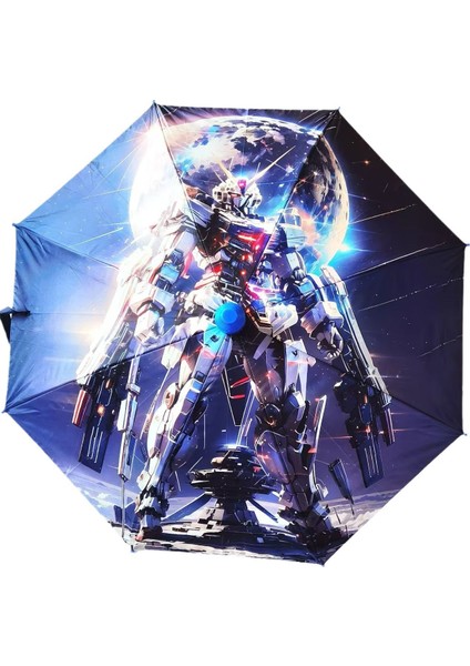 Ilkokul Öğrencileri Için Vinil Çocuk Şemsiyeleri Dijital Baskı Patchwork Desen Sevimli (Yurt Dışından)