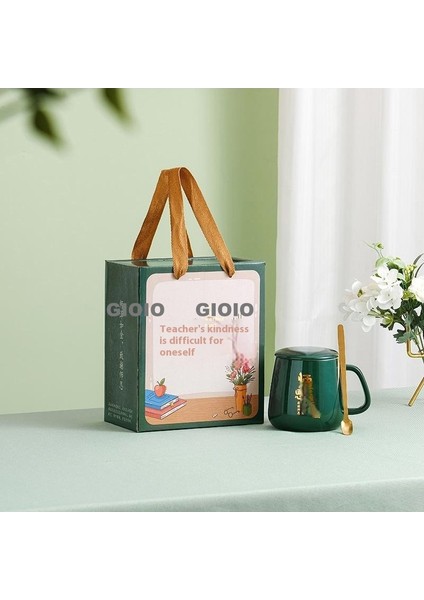 Yeni Pratik Seramik Kupa Yanında Hediyelik Kahve Kurı (Yurt Dışından)