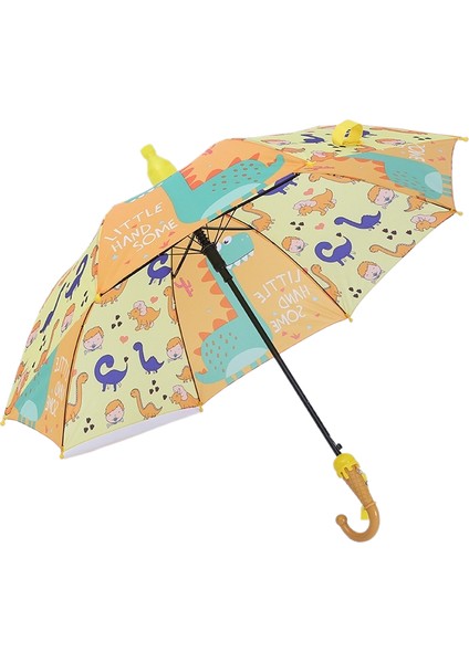 Karikatür Çocuk Şemsiyesi Güneş Koruyucu Şemsiye Anime Düz Şemsiye (Yurt Dışından)