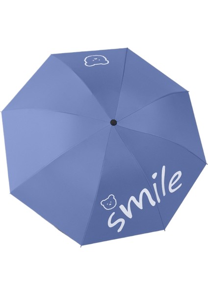 Manuel Şemsiye Çift Kullanımlı Yağmur ve Güneşli Şemsiye Çocuk Karikatür Güneş Şemsiyesi Sevimli Güneş Kremi Vinil Şemsiye (Yurt Dışından)