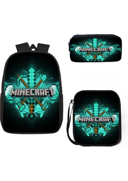 Öğrenci Okul Çantası Benim Dünyam Oyun Çevresi Sırt Çantası 3 Parça Set (Yurt Dışından)