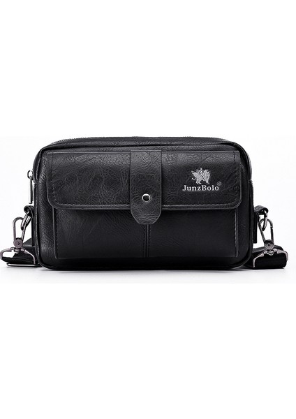 Erkek Debriyaj El Çantası El Klipsi Erkek Çantası Iş Çantası Büyük Kapasiteli Eğlence Crossbody Çanta Sokak Trendi Omuz Çantası (Yurt Dışından)