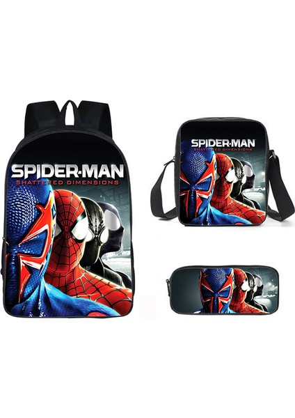 Marvel Spider-Man Reunion Çevresel Öğrenci Okul Çantası Omuz Çantası Karikatür Sırt Çantaları (Yurt Dışından)