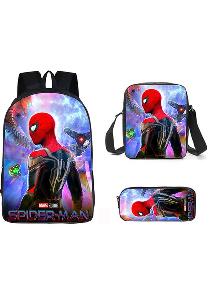 Marvel Spider-Man Reunion Çevresel Öğrenci Okul Çantası Omuz Çantası Karikatür Sırt Çantaları (Yurt Dışından)