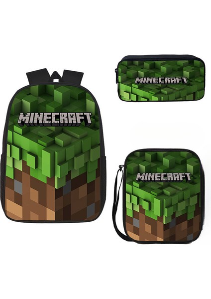 Öğrenci Okul Çantası Benim Dünyam Oyun Çevresi Sırt Çantası 3 Parça Set (Yurt Dışından)