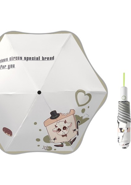 Tam Otomatik Mafsal Kapama Geri Tepme Önleyici Ilkokul Öğrencileri Için Çocuk Şemsiyeleri Güneşli ve Yağmurlu Şemsiye Çift Kullanımlı Katlanır Şemsiye (Yurt Dışından)