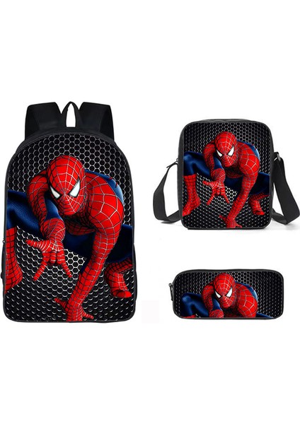 Marvel Spider-Man Reunion Çevresel Öğrenci Okul Çantası Omuz Çantası Karikatür Sırt Çantaları (Yurt Dışından)