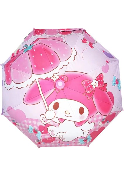 Ilkokul Öğrencileri Için Vinil Çocuk Şemsiyeleri Dijital Baskı Patchwork Desen Sevimli (Yurt Dışından)