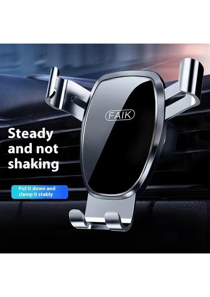 Sabit Iç Destek Çerçevesi Hava Çıkışlı Yeni Anti-Titreşim Özel Araba Evrensel Araba Cep Telefonu Tutucu Navigasyon (Yurt Dışından)