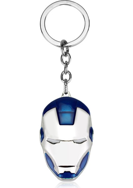 Marvel Maske Demir Adam Anahtarlık Örümcek Adam Çanta Charms Charms (Yurt Dışından)