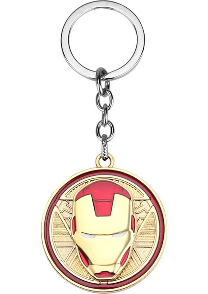 Marvel Maske Demir Adam Anahtarlık Örümcek Adam Çanta Charms Charms (Yurt Dışından)