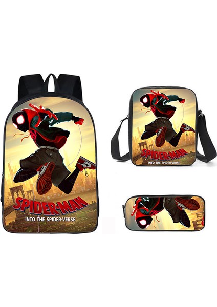 Marvel Spider-Man Reunion Çevresel Öğrenci Okul Çantası Omuz Çantası Karikatür Sırt Çantaları (Yurt Dışından)