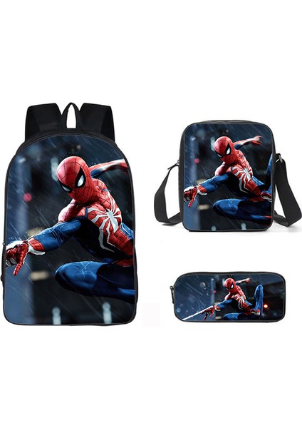 Marvel Spider-Man Reunion Çevresel Öğrenci Okul Çantası Omuz Çantası Karikatür Sırt Çantaları (Yurt Dışından)