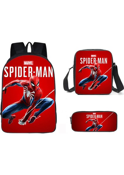 Marvel Spider-Man Reunion Çevresel Öğrenci Okul Çantası Omuz Çantası Karikatür Sırt Çantaları (Yurt Dışından)