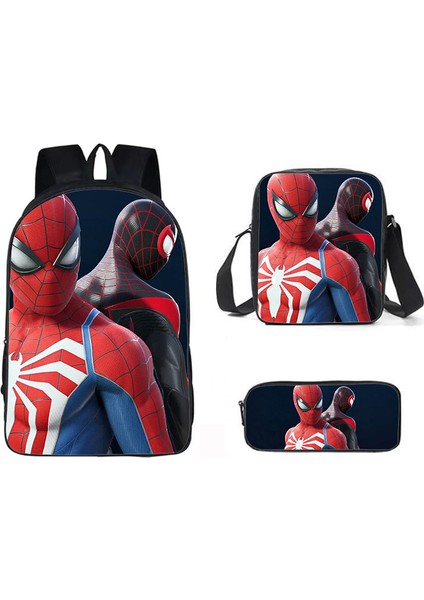 Marvel Spider-Man Reunion Çevresel Öğrenci Okul Çantası Omuz Çantası Karikatür Sırt Çantaları (Yurt Dışından)