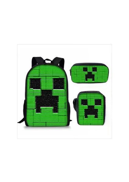 Öğrenci Okul Çantası Benim Dünyam Oyun Çevresi Sırt Çantası 3 Parça Set (Yurt Dışından)