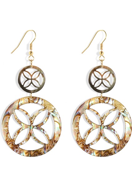 Şık Yüz Damla Küpeler (Yurt Dışından)