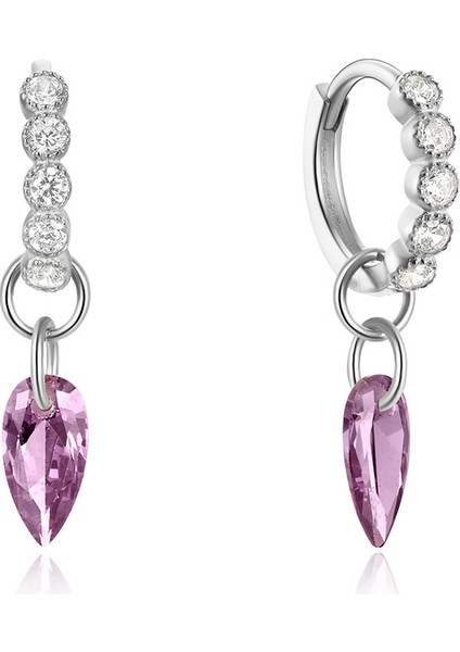 Yeni Niş Tasarım Küpe S925 Ayar Gümüş Fransız Küpe Toka Moda (Yurt Dışından)