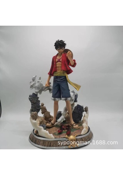 King Of Thieves Fantasy Luffy Akını Oyun El-Do Model Süsler Heykel Hediye (Yurt Dışından) modelleri
