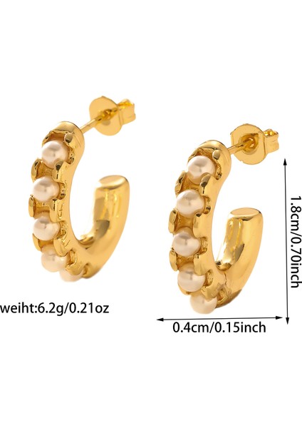 Küpe Kadın Fransız Retro Niş Kişilik ile Mizaç Küpe Küpe (Yurt Dışından)