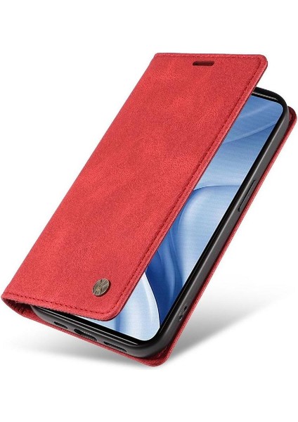 Xiaomi 11 Lite Premium Pu Deri Basit Cüzdan Kılıf Kart Yuvaları Destek Ayağı Manyetik Kapatma Darbeye Dayanıklı Kapak (Yurt Dışından) modelleri