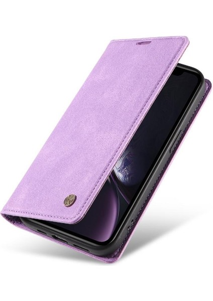 iPhone Xr Premium Pu Deri Basit Cüzdan Kılıf Kart Yuvaları Destek Ayağı Manyetik Kapatma Darbeye Dayanıklı Kapak (Yurt Dışından) modelleri