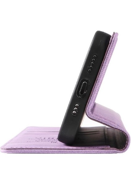 Samsung Galaxy A30 Premium Pu Deri Basit Cüzdan Kılıf Kart Yuvaları Destek Ayağı Manyetik Kapatma Darbeye Dayanıklı Kapak (Yurt Dışından)