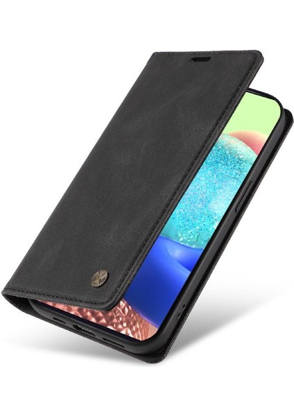 Samsung Galaxy A71 5g Premium Pu Deri Basit Cüzdan Kılıf Kart Yuvaları Destek Ayağı Manyetik Kapatma Darbeye Dayanıklı Kapak (Yurt Dışından) fırsatları